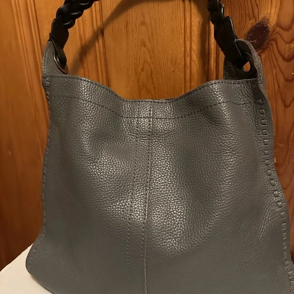 Lucky Brand Gray Hobo Bag - Picture 1 of 12